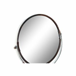 Espejo de Aumento DKD Home Decor Plateado Metal 36 x 7 x 27 cm
