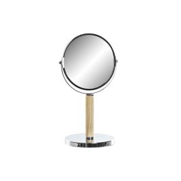 Espejo de Aumento DKD Home Decor Madera Metal 19 x 15 x 34 cm