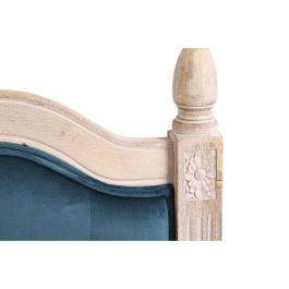 Cabecero de Cama DKD Home Decor Turquesa Madera Madera de caucho 160 x 6 x 120 cm