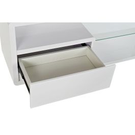 Mueble de TV DKD Home Decor Blanco Cristal 140 x 40 x 50 cm Madera MDF
