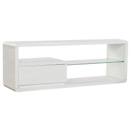 Mueble de TV DKD Home Decor Blanco Cristal 140 x 40 x 50 cm Madera MDF Precio: 188.95000025. SKU: B12QMR33NZ