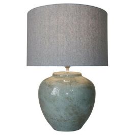 Lámpara de mesa DKD Home Decor Lienzo Cerámica Gris (42 x 42 x 60 cm) Precio: 115.94999966. SKU: B1DYN5MAWX