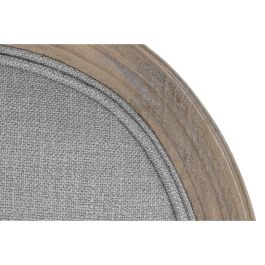 Taburete Tradicional DKD Home Decor Gris Claro 42 x 121 x 48 cm