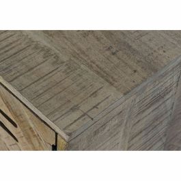 Mueble de TV DKD Home Decor Marrón Metal Madera de mango (150 x 59 x 40 cm)