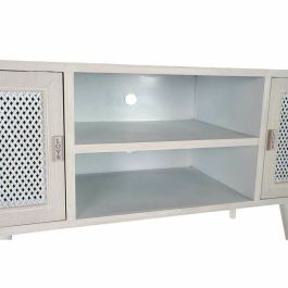 Mueble Tv Moderno DKD Home Decor Blanco 41 x 61 x 110 cm