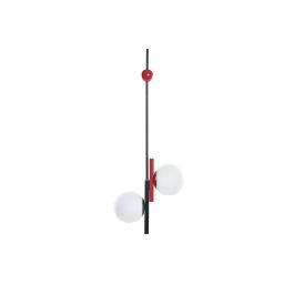 Lámpara de Techo DKD Home Decor Rojo Negro Blanco 40W 220 V (44 x 44 x 120 cm) Precio: 82.94999999. SKU: S3031216