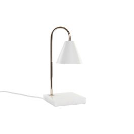 Lámpara de mesa DKD Home Decor Dorado Blanco (15 x 15 x 33 cm) Precio: 32.95000005. SKU: S3031227