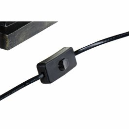 Lámpara de mesa DKD Home Decor 32,5 x 30 x 60 cm Negro Beige Dorado Metal Resina 220 V 50 W (2 Unidades)
