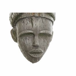 Figura Decorativa DKD Home Decor 24 x 15 x 58 cm Gris Colonial Africana