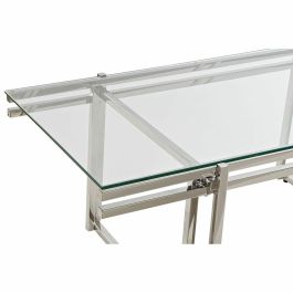 Mesa de Centro DKD Home Decor Cristal Acero Inoxidable (120 x 60 x 45 cm)