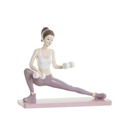 Figura Decorativa DKD Home Decor Rosa Yoga Scandi 20 x 8 x 16,5 cm Precio: 12.04192. SKU: S3029832