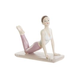 Figura Decorativa DKD Home Decor Rosa Yoga Scandi 16 x 6 x 13 cm Precio: 10.49796. SKU: S3029833