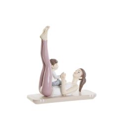 Figura Decorativa DKD Home Decor Rosa Yoga Scandi 15,5 x 6,5 x 17 cm Precio: 16.94999944. SKU: S3029835