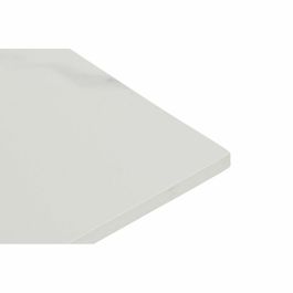 Mesa auxiliar DKD Home Decor Cerámica Dorado Metal Blanco Moderno (60 x 60 x 48 cm)
