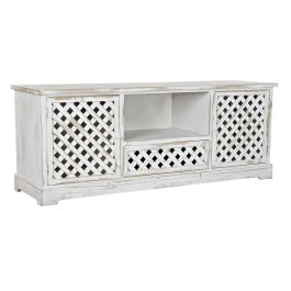 Mueble de TV DKD Home Decor Blanco 140 x 40 x 54 cm Abeto