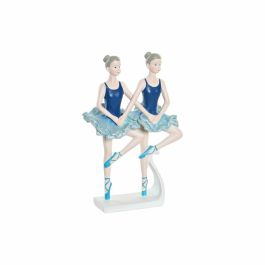 Figura Decorativa DKD Home Decor Azul Romántico Bailarina Ballet 14 x 7,5 x 21,5 cm Precio: 16.94999944. SKU: S3019666
