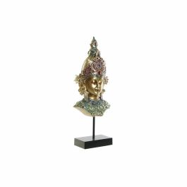 Figura Decorativa DKD Home Decor Multicolor Dorado Buda Oriental 15 x 7 x 38 cm
