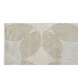 Alfombra DKD Home Decor Beige Poliéster Algodón Círculos (120 x 180 x 0.9 cm)