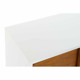 Mueble de TV DKD Home Decor Blanco 100 x 40 x 50 cm Marrón Madera MDF
