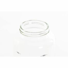 Aceitera DKD Home Decor Transparente Acero Inoxidable Vidrio de Borosilicato (500 ml) (6.5 x 6.5 x 24.5 cm)