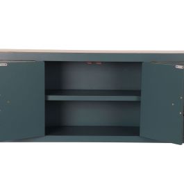 Mueble de TV DKD Home Decor Abeto Azul oscuro Madera MDF 130 x 24 x 51 cm