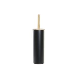 Escobilla para el Baño DKD Home Decor Negro Natural Metal Bambú Scandi 10 x 10 x 38,5 cm Precio: 11.94999993. SKU: S3036597