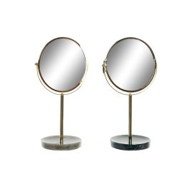 Espejo de Aumento DKD Home Decor 18 x 13 x 32 cm Metal Resina (2 Unidades)