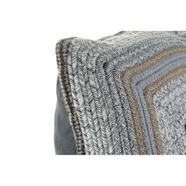 Cojin Boho DKD Home Decor Gris Natural 10 x 40 x 40 cm