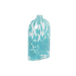 Jarrón DKD Home Decor Azul Cristal Mediterráneo 12 x 7,5 x 21,5 cm