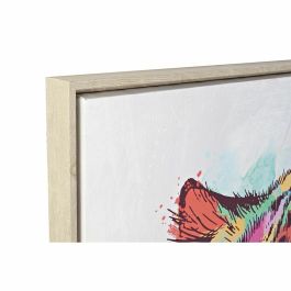 Cuadro DKD Home Decor 104 x 4,5 x 143,5 cm Tigre Moderno (2 Unidades)