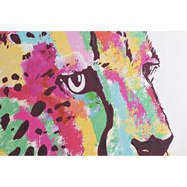 Cuadro DKD Home Decor 104 x 4,5 x 143,5 cm Tigre Moderno (2 Unidades)