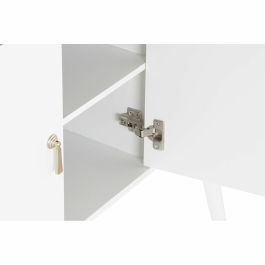Aparador DKD Home Decor Blanco Crema Natural Metal Madera de Paulonia 120 x 40 x 78,5 cm