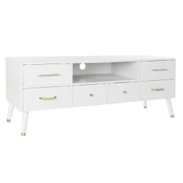 Mueble de TV DKD Home Decor Blanco Metal MDF (140 x 52 x 40 cm) Precio: 247.322064. SKU: B17F5Q27WL