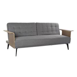 Sofa Cama Urban DKD Home Decor Gris Marron 87 x 81 x 203 cm