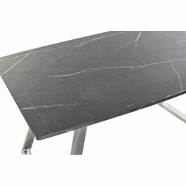 Mesa de Comedor DKD Home Decor Negro Acero Madera MDF 160 x 90 x 76 cm