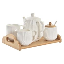 Cafe Basicos DKD Home Decor Blanco Natural 26 x 7 x 29 cm Set de 6 (2 Unidades) Precio: 61.513617. SKU: S3037064