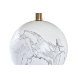 Lámpara de mesa DKD Home Decor Blanco Dorado Metal 50 W 220 V 36 x 36 x 52 cm
