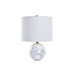 Lámpara de mesa DKD Home Decor Blanco Dorado Metal 50 W 220 V 36 x 36 x 52 cm Precio: 130.9499994. SKU: S3031327