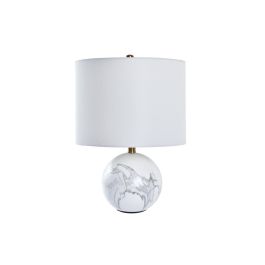 Lampara Sobremesa Moderno DKD Home Decor Blanco Dorado 36 x 52 x 36 cm Precio: 110.2555146. SKU: S3031327