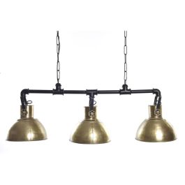 Lámpara de Techo DKD Home Decor 116 x 29 x 42 cm Negro Dorado Metal 50 W
