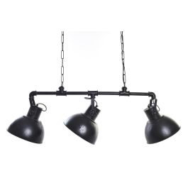 Lámpara de Techo DKD Home Decor 114 x 29 x 42 cm Negro Metal 50 W