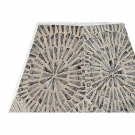 Mesita Auxiliar Moderno DKD Home Decor Gris Beige 46 x 50 x 46 cm