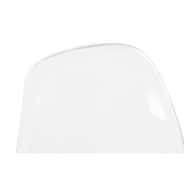 Silla de Comedor DKD Home Decor Blanco Transparente Natural 54 x 47 x 81 cm