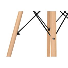 DKD Home Decor Mesa de Comedor Redonda Scandi Urban Shenglong basics, de MDF y Abedul, Desmontable, Blanco y Natural 90x74x90 cm DKD Home Decor Mesa de Comedor Redonda Scandi Urban Shenglong basics, de MDF y Abedul, Desmontable, Blanco y Natural 90x74x90 cm