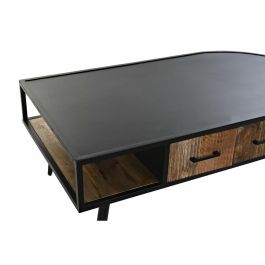 Mesa Centro DKD Home Decor Negro Marron 70 x 46 x 130 cm