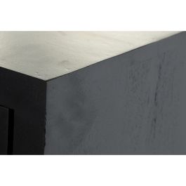 Aparador DKD Home Decor Negro Ratán Madera de mango (160 x 40 x 90 cm)