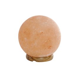 DKD Home Decor Lámpara de Sobremesa Árabe de Sal del Himalaya Rosa en Forma de Bola E14 15W, 15x15x15cm - Juego de 2 Unidades Precio: 45.98999944. SKU: S3031392