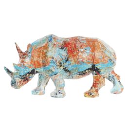 Figura Decorativa DKD Home Decor 34 x 12,5 x 16,5 cm Multicolor Rinoceronte Moderno Precio: 27.95000054. SKU: S3029911