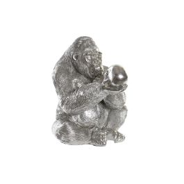 Figura Decorativa DKD Home Decor Plateado Resina Gorila (38,5 x 33 x 43,5 cm) Precio: 63.89768. SKU: S3029927