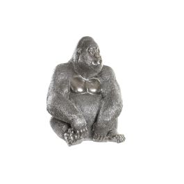 Figura Decorativa DKD Home Decor Plateado Resina Gorila (46 x 40 x 61 cm) Precio: 136.113989. SKU: S3029928